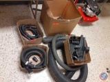 (4) Boxes with Assorted Vacuum Hoses and Vacuum Attachments