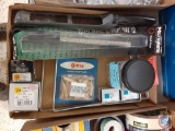 (1) Flat with Microplane, Pocket Hole Plugs, Flat Washers, Sheet Metal Screws...