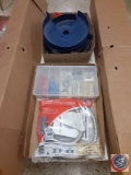 (2) Flat & Box - Assorted Thread Repair Dies,...Assorted Taps,...Assorted Guard Covers, Dormont Gas