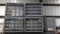 One shelving unit All One Money, approx 20 plastic Ace 12-drawer organizers & 3 plastic 21-drawer