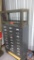 Metal Filing Cabinet with 27 drawers measures 38