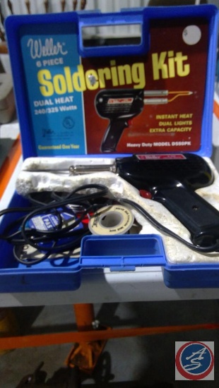 Robinair Tube Bender, Sears Craftsman single and dual-heat electric soldering gun Weller 6 piece