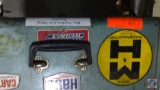 Metal Tool Box- Misc plumbing & Air Fittings Brass Etc.