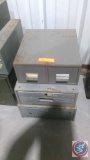 (3) Metal Storage Boxes.