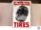 Multi-Mile Tires Painted Metal Sign 36X24 .