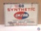 Go Synthetic Amzoil...two sided Painted... Metal Sign 36X24