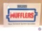 Walker Mufflers Painted Metal Sign 36X24.