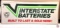 Interstate Batteries Painted Metal Sign 60X24.