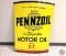 Pennzoil Motor Oil Painted Metal Sign 33x48