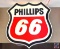 Phillip 66 LIghted Plastic Sign 33x33x6