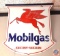 Mobilgas...two sided Metal Porcelain sign 54x55