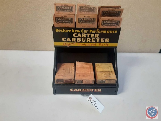 14X14X10 Restore New Car Performance Carter Carburetor w/ Assorted items .