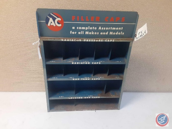 Vintage Metal Display Cabinet 18X18.5X4.