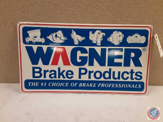 Wagner Brake Products Metal sign 22x12