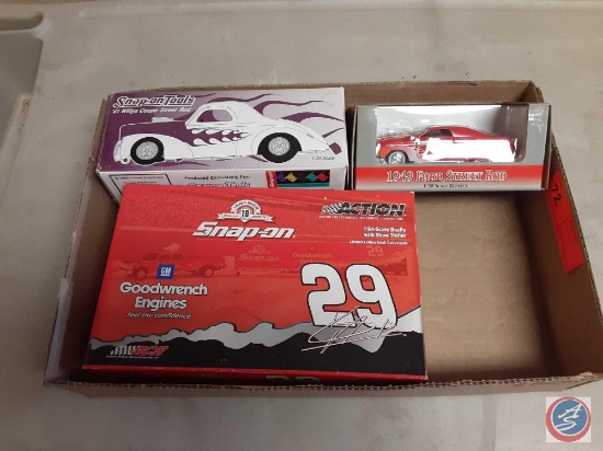 (1) Flat of Assorted Snap-On Items; 1949 Ford Street Rod, Truck and Fifth Wheel Trailer #29, #41