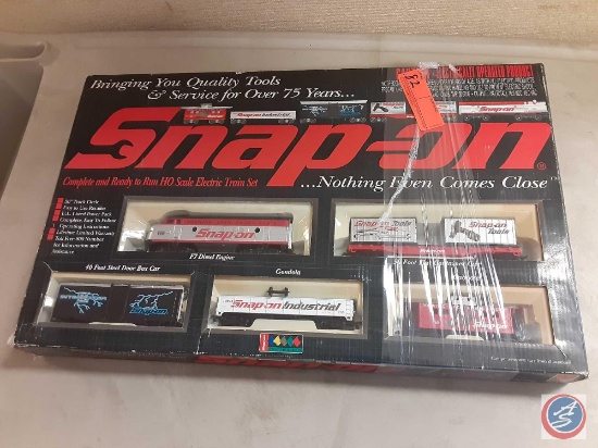 Electric Snap-On Train Set.