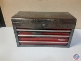 Craftsman Metal Tool Box With Key.