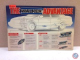 The Walker Advantage Plastic Sign 351/2 x 271/2.