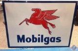 Mobil gas Painted Metal sign... 581/2 X 42.