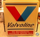 Valvoline Plastic Sign 48X55.