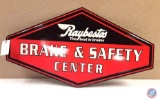 Raybestos Brake & Safety Center Painted Metal sign 35 X 19 1/2.