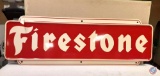 Firestone Painted Metal sign 23x71.