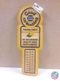 Good car Keeping Plastic sign thermometer...10x27