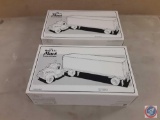 {{2X$BID}} (2) Mack Tractor & Trailer 1960 Model B-61 1/34 Scale With original Boxes, (1) Stock No.