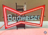 (NO SHIPPING) Budweiser Neon Sign 28.5x18