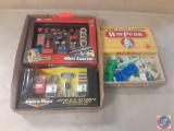 (1) Mechanic Hobby Grade Display Accessories, (1) American Muscle Service Station Accessory Set, (1)