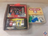 (1) Mechanic Hobby Grade Display Accessories, (1) American Muscle Service Station Accessory Set, (1)