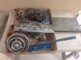 (2) Boxes of Automotive Parts (ie. Dashboard - Silver Streak, Clock. Distributor Caps and Spark Plug