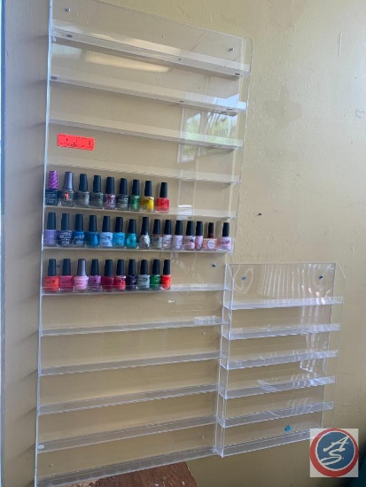 (3) piece nail display bring screw driver polish not included
