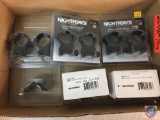 (1) Flat contains Mixed...Nightforce...Ring Sets and other Scope Accessories
