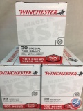 AMMO:Winchester 38 Special 130 Grain Full Metal Jacket (300 Rounds)... SB1442