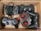 One box of assorted Game Controllers.