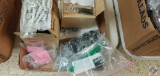 (1) flat of assorted items to name a few; Screws, wall anchors, Aomya Dye Ink for EPN assorted