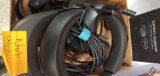 (1) Flat of assorted Head Phones one pair don't work, Windows mixed reality, Lenovo Explorer With