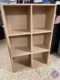 Divided Bookcase Cabinet ; 31