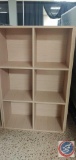 Divided Bookcase Cabinet ; 31