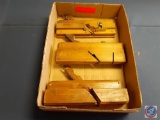 (3) Antique wood Planes; (1) PJ Creeden A Howland & Co. N.Y. 1/4 No. 105, (1) Ohio Tool Co. 7/8 48,