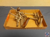 (1) Flat of Vintage and Antique hand tools; (1) Stanley No. 45 Combination Plane; (1)...Vintage