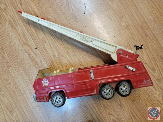 Vintage Tonka Toy Fire Engine Ladder Truck