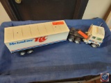 Me and my RC Toy Semi Tractor and Trailer