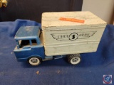 Vintage Structo Airlines Toy Box Truck