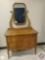 Vintage Dresser with Mirror... Approx Measurements are: 35 1/4