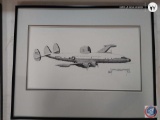 (1) Signed Copy Lockheed WC-121 Constellation by Joe Milich of Lakewood Co. 13/1000, Weather