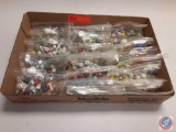 (1) Flat of Assorted Marbles.