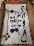 (1) Flat of assorted Jewelry.