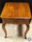 Wooden end table with draw approx measurments... 21in W x 24in D x 27in Tall...